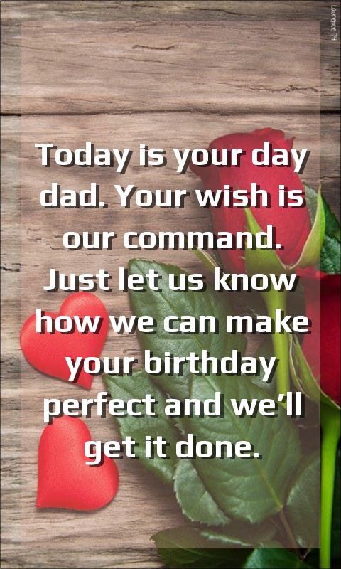 birthday wishes for father and sister
